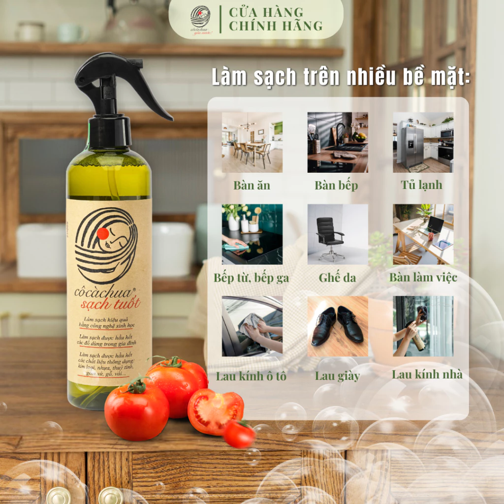 Những công dụng vượt trội của nước lau đa năng