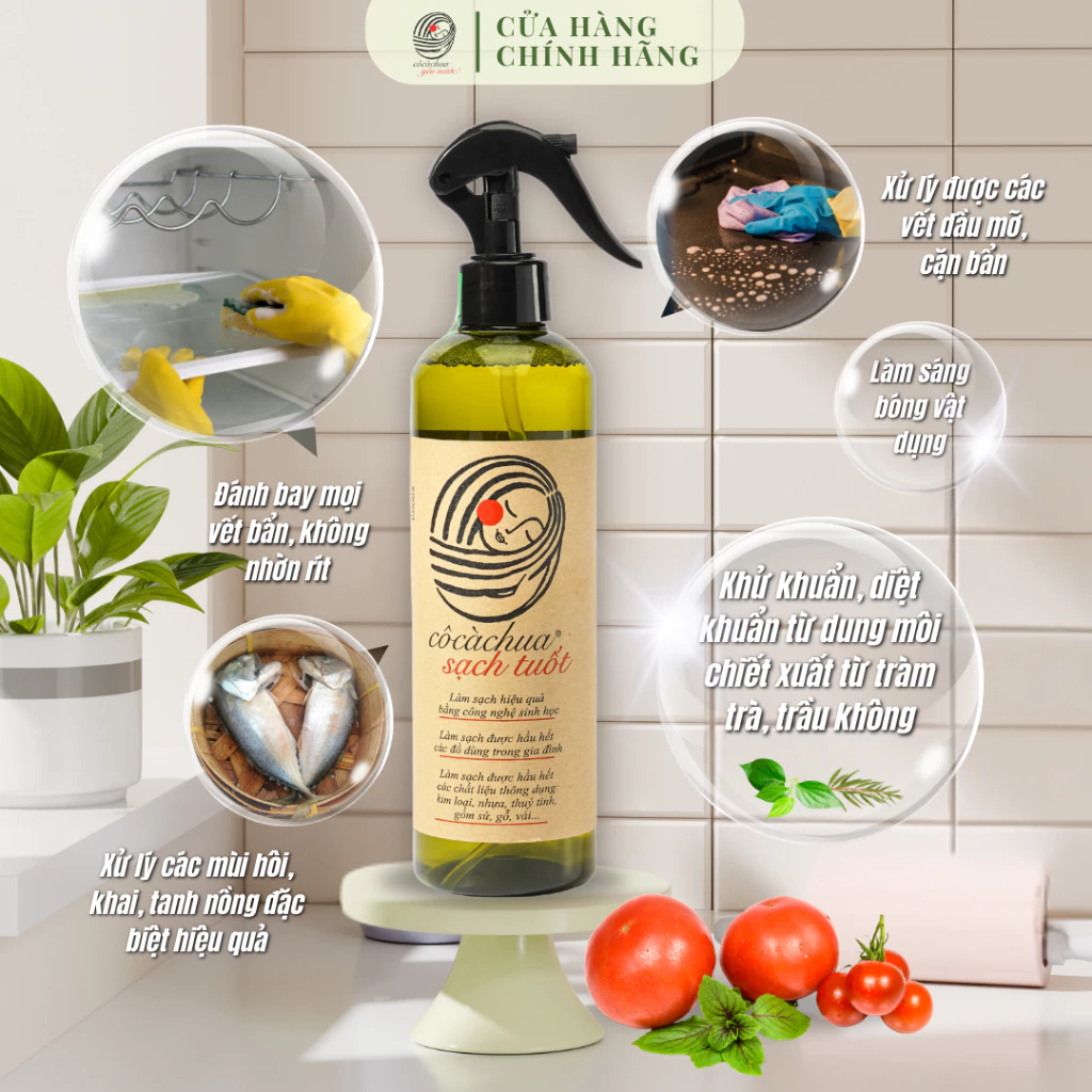 Các công dụng của nước lau đa năng