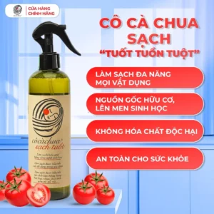 Nước Lau Đa Năng Sinh Học Cô Cà Chua Sạch Tuốt Yêu Nước Đánh Bay Dầu Mỡ Nhà Bếp, Mọi Vết Bẩn, Hương Quế