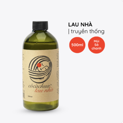 Lau nhà Truyền thống 500ml, Mùi sả chanh