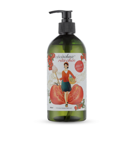 Rửa chén Mới toanh 500ml - Thơm đa tầng Màng tang, Bạc hà, Oải hương